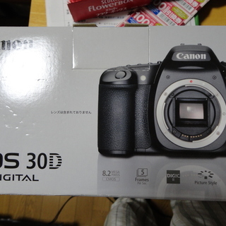 デジタルカメラ　Canon EOS 30D　レンズ付き　売却済〆切