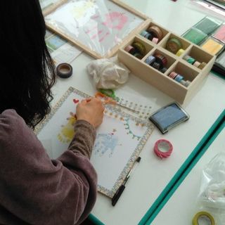 手形アート【大阪から２駅JR尼崎】７月６日 - 尼崎市