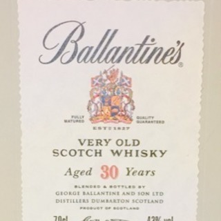未開封 バランタイン 30年 Ballantine\'s