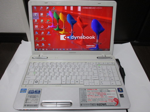 【美品】東芝dynabook T451/46DWS Corei5ノートパソコンリカバリー済 中古動作品