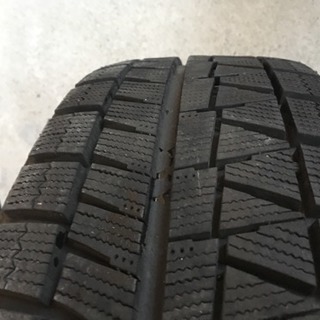 バリ山 BS スタッドレス 195/65R15 中古4本セット-155/65R14 