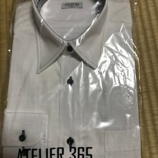 【新品未使用】atelier 365 ビジネスシャツ（size S）③