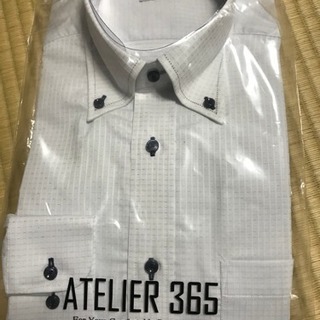 【新品未使用】atelier 365 ビジネスシャツ（size S）④