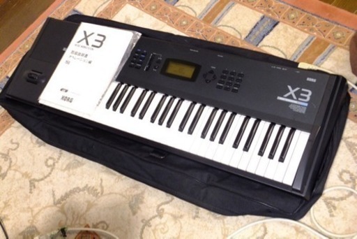 KORG シンセサイザー X3 61鍵ケース付き