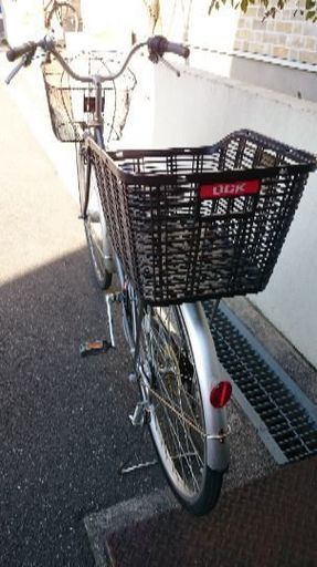 買い物に便利な自転車 前と後ろにカゴ付き ミント 豊中の自転車の中古あげます 譲ります ジモティーで不用品の処分