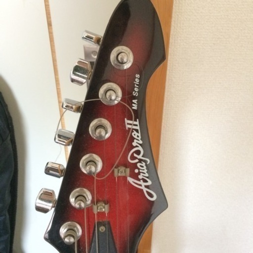 半額SALE/ 【5229】 Aria Pro II dancan 搭載 ケース付き エレキ