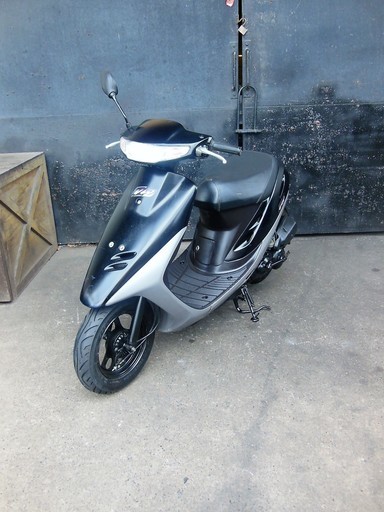 HONDA DIO５０ ブラック　タイヤ新品交換他　軽整備済み車両　セル始動　すぐ乗り出せます。