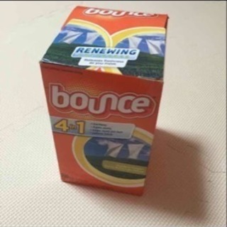 BOUNCE☆未開封☆4in1柔軟剤シート250枚