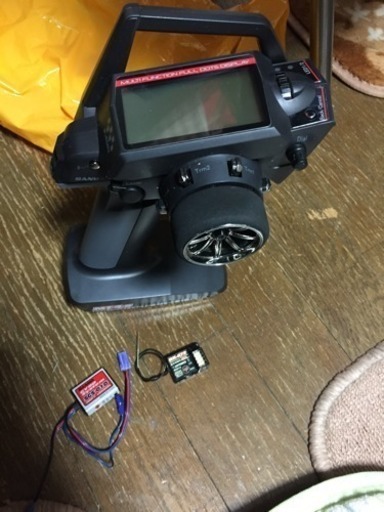 値下げ！ラジコン、二駆ドリフト等に！サンワMT-4S、RX-472、SGS-01Dのセットです！