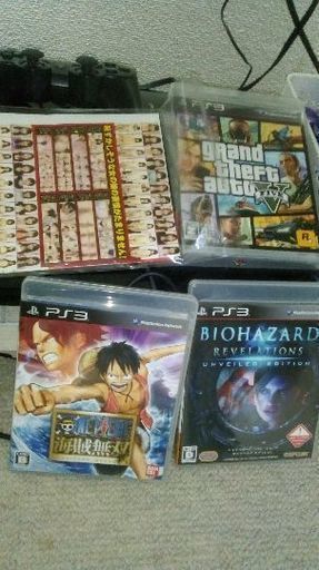 プレステ3本体ソフト3本DVDセット