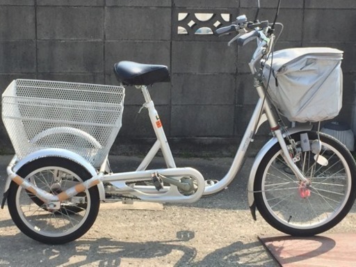 三輪車(シルバー)