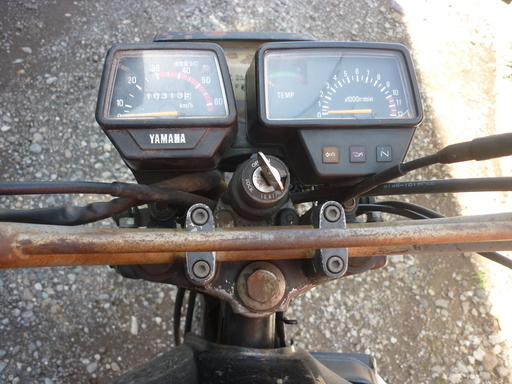 ヤマハ DT50 最終ブラック 部品取り車 レストアベース