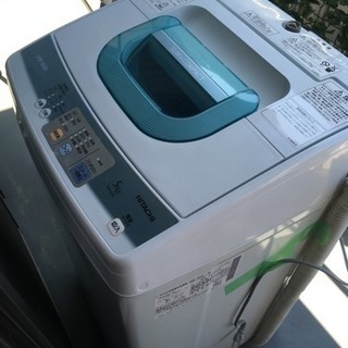 洗濯機(5kg, 日立2011年製,NW-5KR)