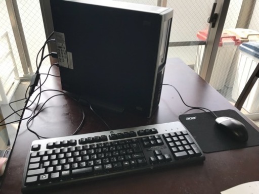 HPデスクトップパソコン本体win7 CPU:i7 3.4GHz メモリ8GB