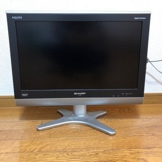 シャープ 20インチテレビ 値下げしました