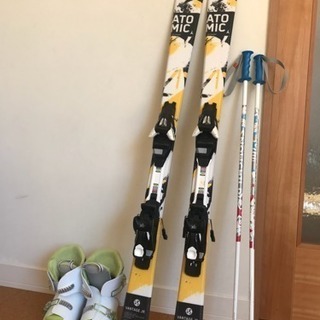 男児スキーフルセット 板130cm