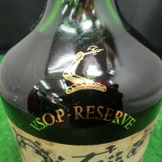 未開栓 ヘネシー VSOP リザーブ グリーンボトル 金キャップ