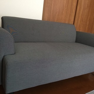 美品！、2人掛けソファー（グレー）