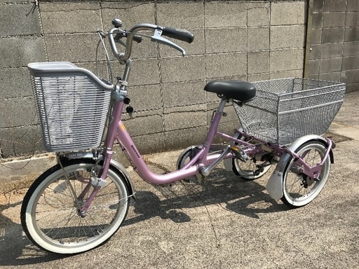未使用★ブリヂストン製★大人用三輪車