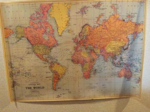 おしゃれな世界地図ポスター ここ 小金井の家具の中古あげます 譲ります ジモティーで不用品の処分