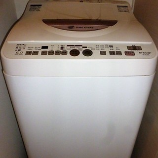 シャープ全自動洗濯機 ES-TG60L 6㎏ 2011年製 