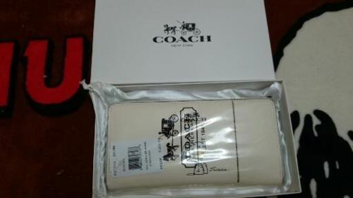 再お値下げCOACH✖スヌーピー財布白