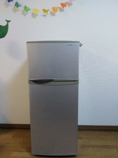 美品☆SHARP 冷蔵庫　SJ  H12W 2012年製
