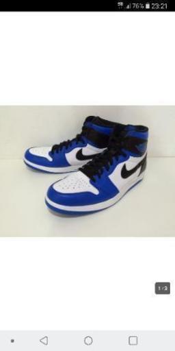 【ジョーダン1 白×青】新品本物 国内正規品 希少US12(30cm) NIKE AIR\n JORDAN 1 HIGH THE RETURN