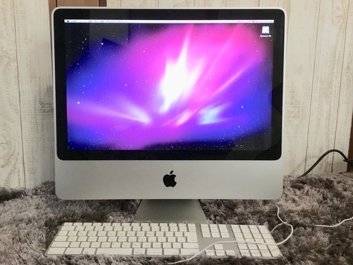 iMac 20インチ／イラストレーターcs6（書体多数）、フォトショップcs3他
