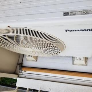 エアコン　2大、Panasonic. Sharp plasma cluster. 