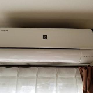 エアコン　2大、Panasonic. Sharp plasma cluster. 