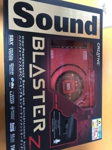 PCパーツ sound blaster Z