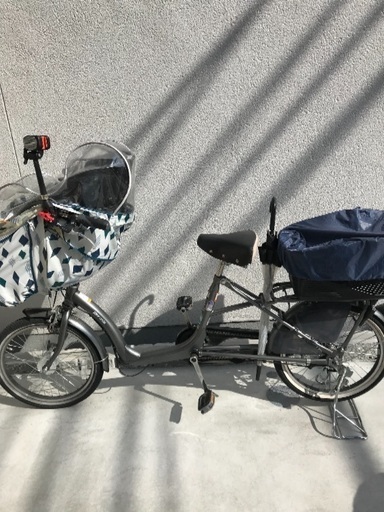 子供乗せママチャリ♪マルイシ ふらっか〜ず
