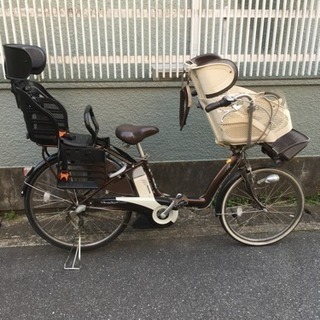 ブリジストン アンジェリーノ 電動自転車 ３人乗り