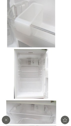 無印良品《2ドア冷凍冷蔵庫》M-R14D 09年 137L シンプルデザイン・1人暮らしetc