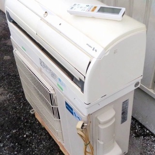 三菱《ハイブリッド霧ヶ峰壁掛けルームエアコン》MSZ-ZW283-W 13年製