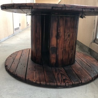 インテリアテーブル ケーブルドラム DIY