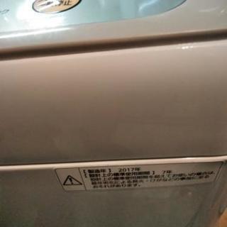 パナソニック 洗濯機 2017年モデル 6キロ　全自動洗濯機 NA-F60B10