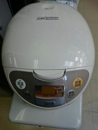 パナソニック 5.5合電子ジャー炊飯器 SR-LF10P 2009年製 中古品 (高く買い取るゾウ中間店)