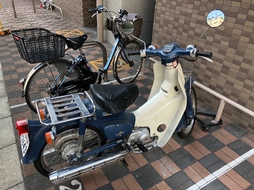 00年式 ホンダ スーパーカブ50 スタンダード Kutari 大阪のホンダの中古あげます 譲ります ジモティーで不用品の処分