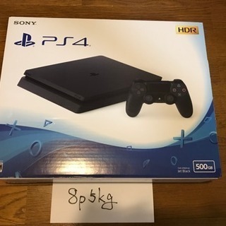 プレステ新品未開封 PS4 CUH-2100A B01 JET BLACK 500GB 25000円