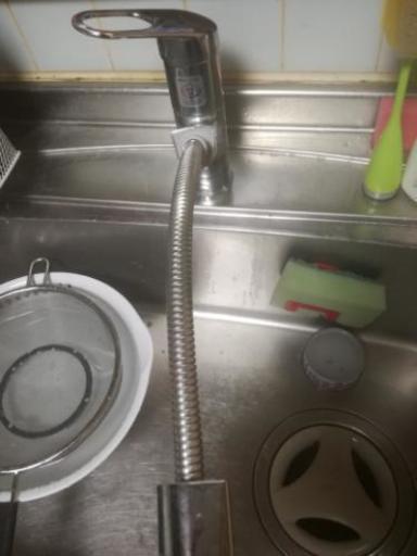 台所用シャワー水栓