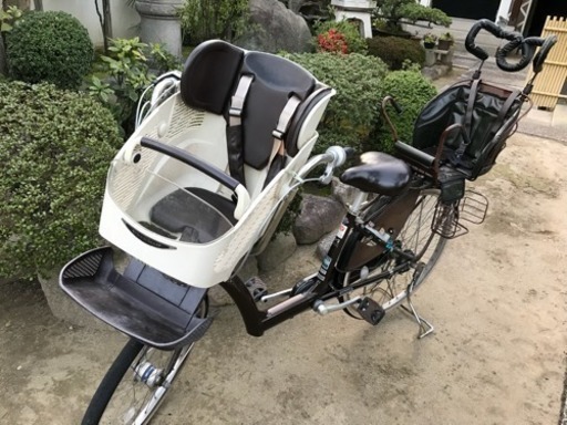 ブリヂストン アンジェリーノ 子供乗せ三人乗り自転車