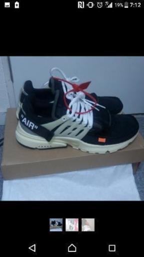 その他 nike offwhite presto the ten