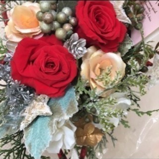 クリスマス プリザーブドフラワー 薔薇