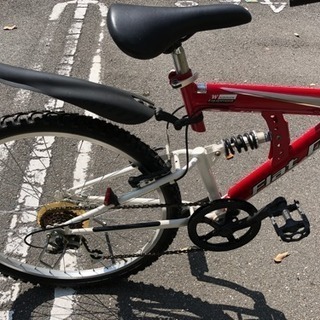 マウンテンバイク 26インチ 6段変速 MTB マウンテンバイク FLATDOWN 