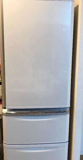 冷蔵庫 3ドア 370Ｌ 三菱右開き