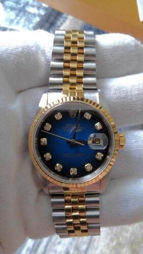 ROLEX16233Gブルーグラデーション
