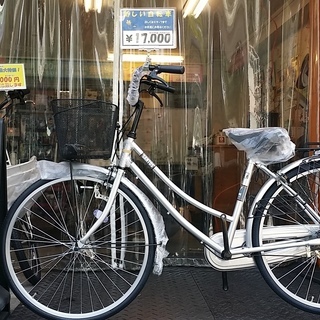☆特価新車！26インチ シルバー ママチャリ♪