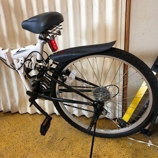 マウンテンバイク18速 折りたたみ自転車 26インチ 仕上がりました